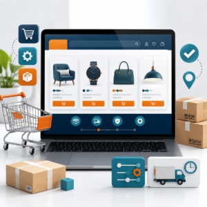 Installation WooCommerce et mise en place de 4 produits